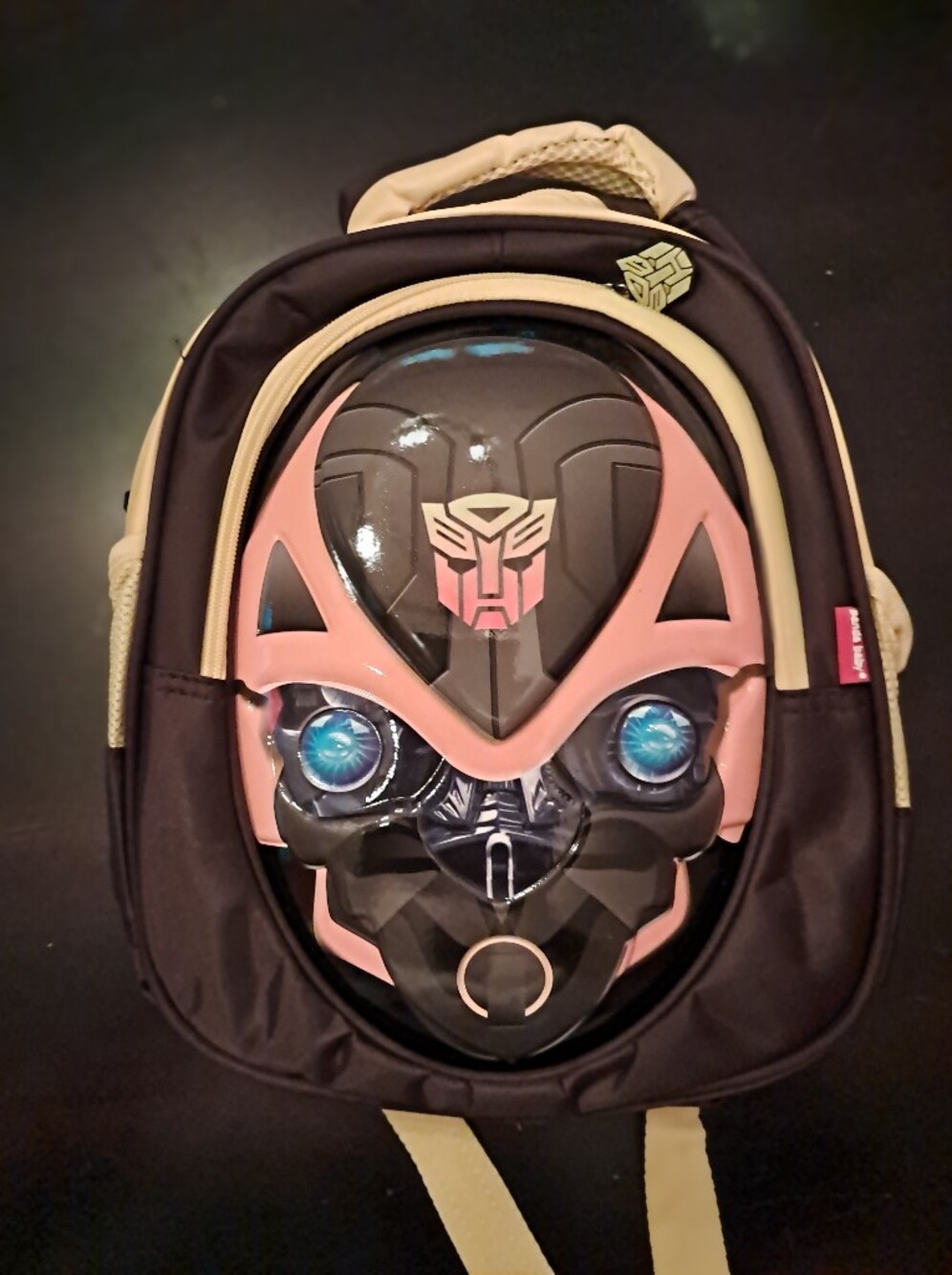 Kids Transformers Character Backpack - Yellow and Black